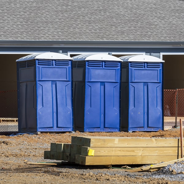 are there any additional fees associated with portable toilet delivery and pickup in Valley Brook